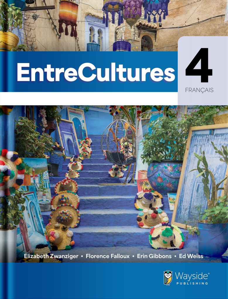 EntreCultures - French 4; Copyright 2025, Student Hardcover Print and Digital (ISBN:9781641590358)