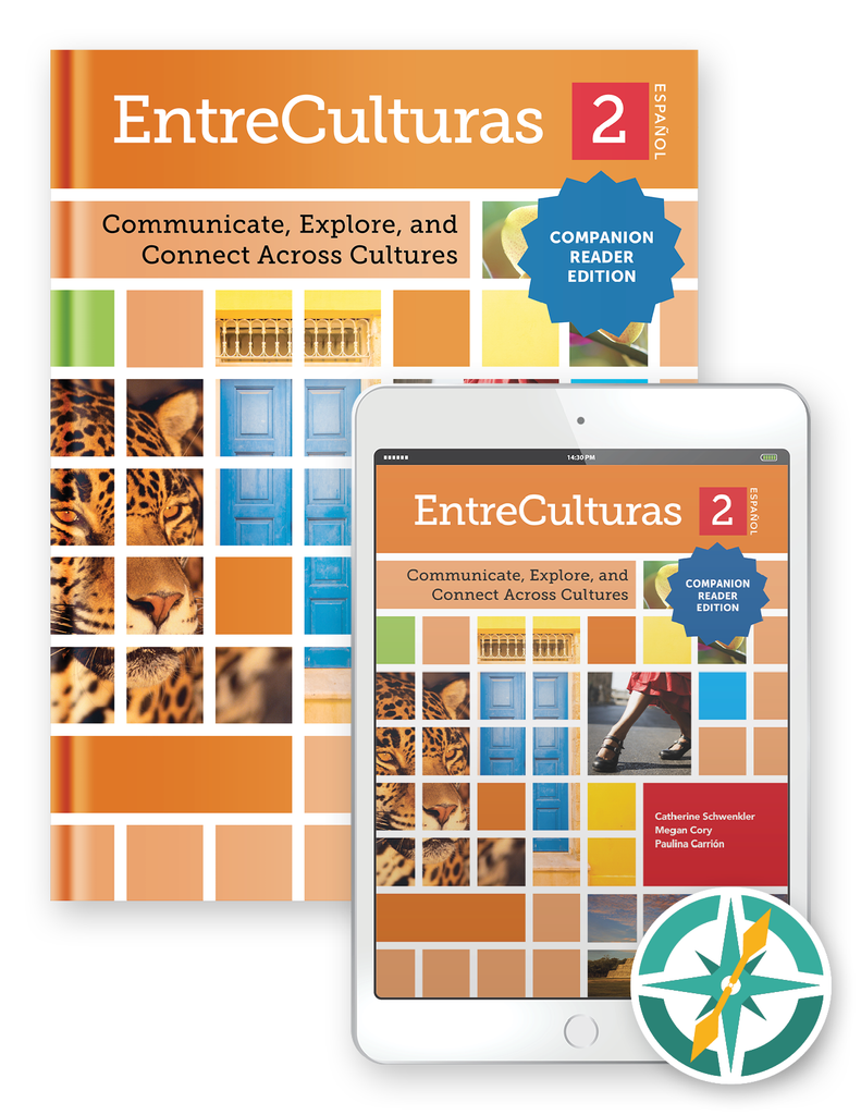 EntreCulturas - Spanish 2; Student Edition 1.5 Copyright 2023 - Hardcover Print & Digital