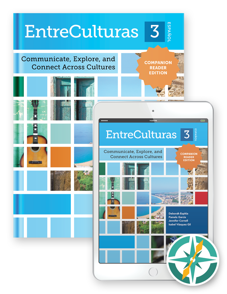 EntreCulturas - Spanish 3; Student Edition 1.5 Copyright 2023 - Hardcover Print & Digital
