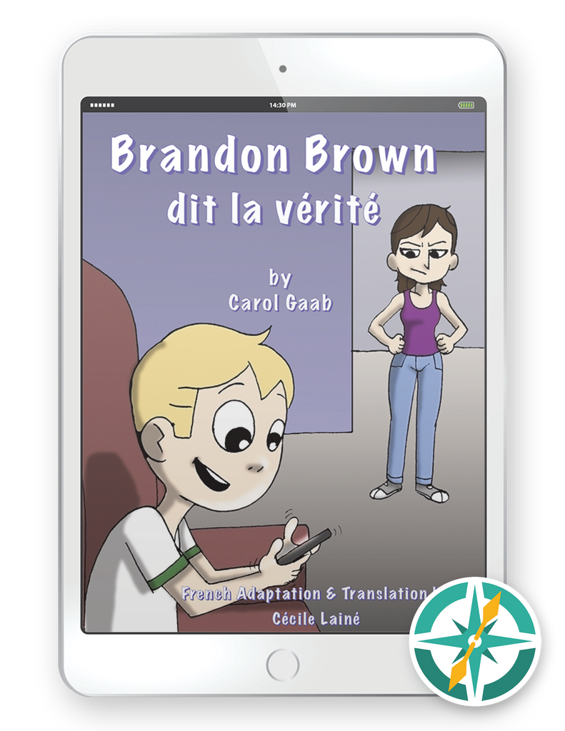Brandon Brown dit la vérité (Present Tense) - One-Year Digital Student Package (FlexText® + Explorer)