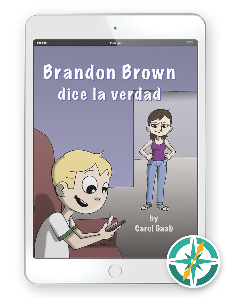 Brandon Brown dice la verdad (Past and Present Tense) - One-Year Digital Student Package (FlexText® + Explorer)