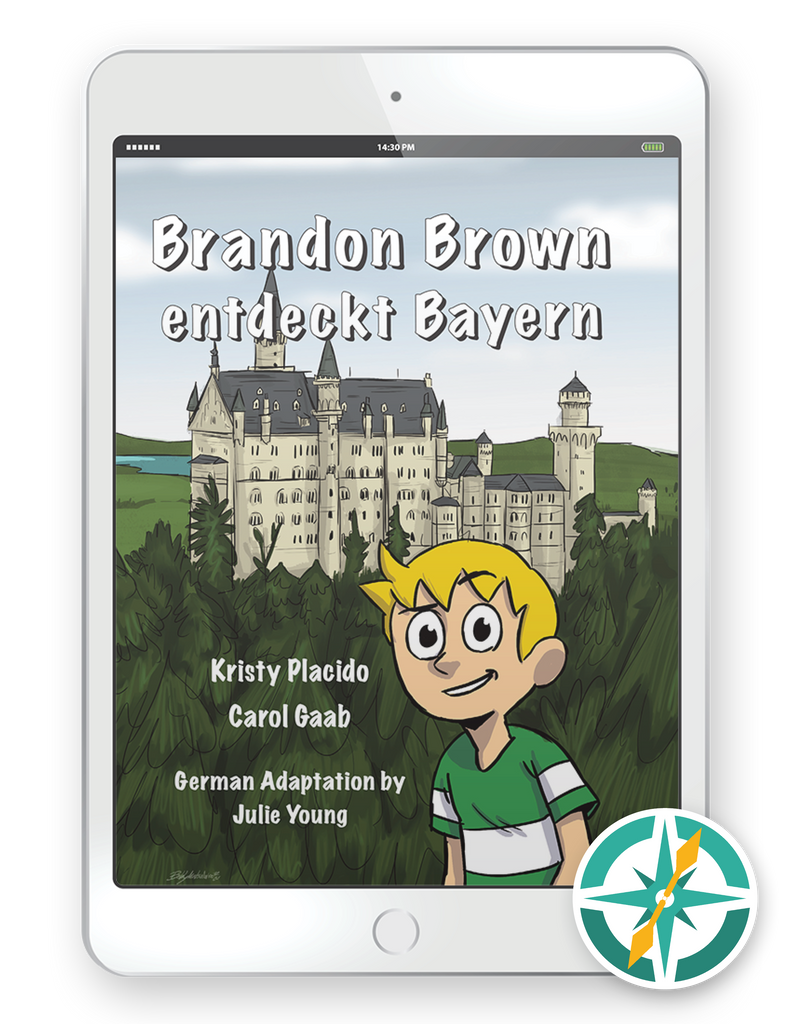 One-year subscription to Brandon Brown entdeckt Bayern, German, (Past and Present Tense) Student Edition FlexText® and Explorer