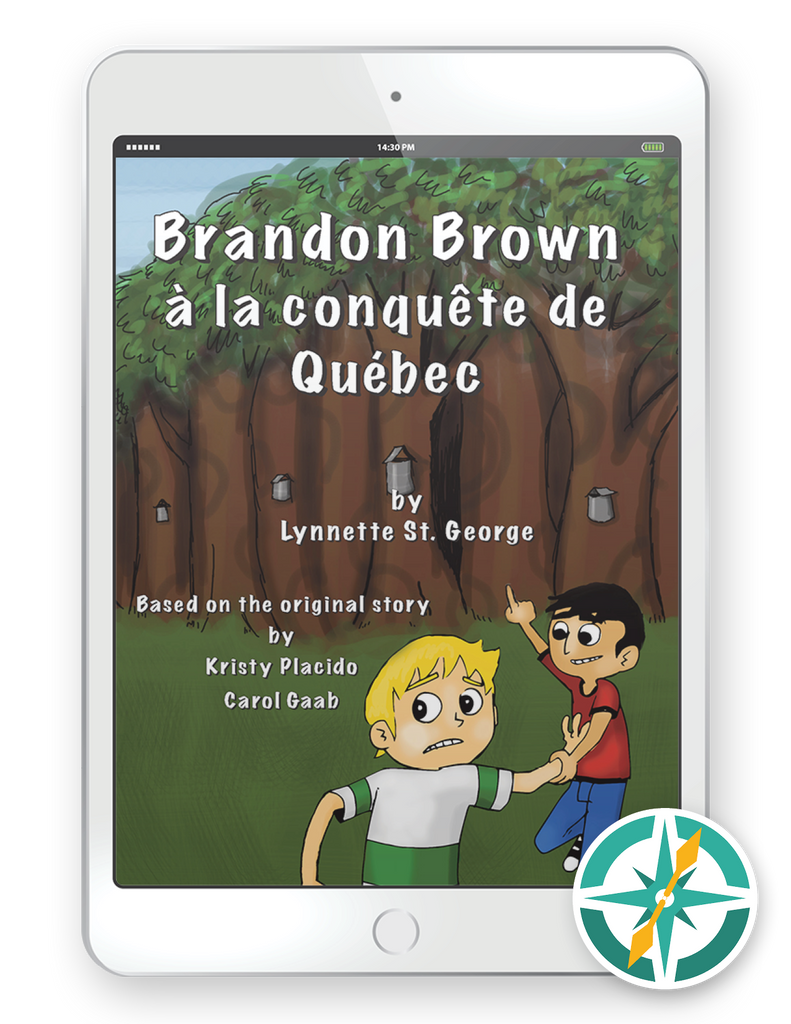 One-year subscription to Brandon Brown à la conquête de Québec (Past and Present Tense) Student Edition FlexText® and Explorer