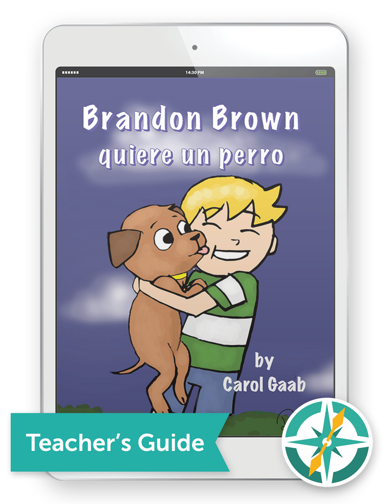 Brandon Brown quiere un perro (Past and Present Tense) One-Year Digital Teacher Package (Premium Teacher Guide + Student Edition FlexText® + Explorer)