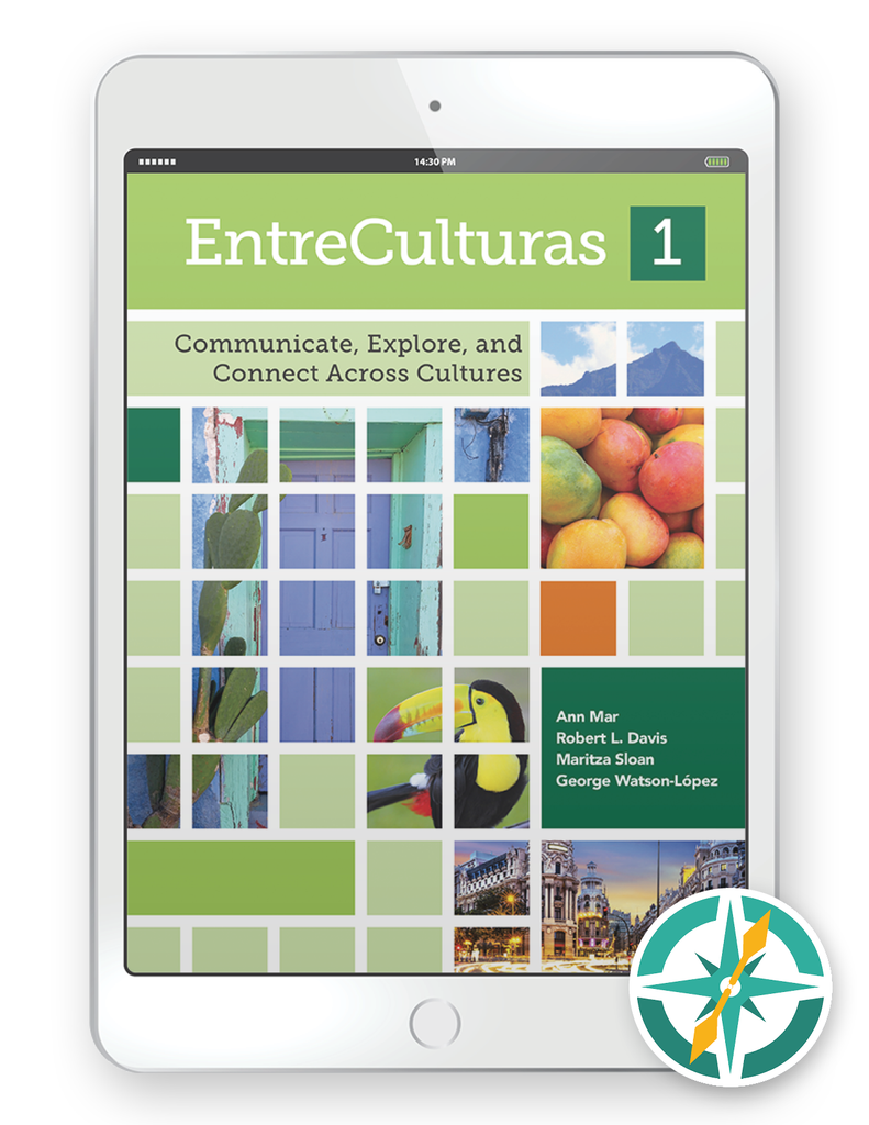 EntreCulturas 1, Español - One-Year Digital Student Package (FlexText® + Explorer)