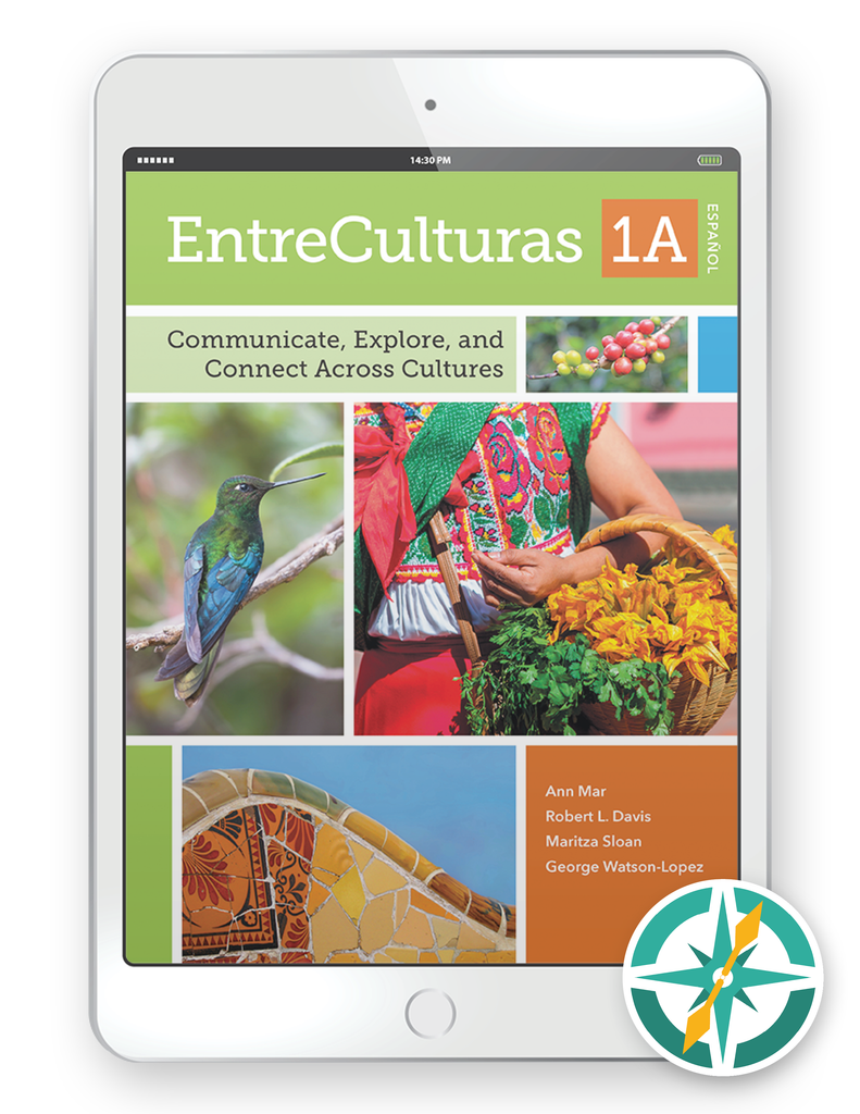 EntreCulturas 1a, Español - One-Year Digital Student Package (FlexText® + Explorer)
