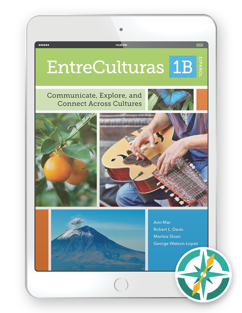 EntreCulturas 1b, Español - One-Year Digital Student Package (FlexText® + Explorer)