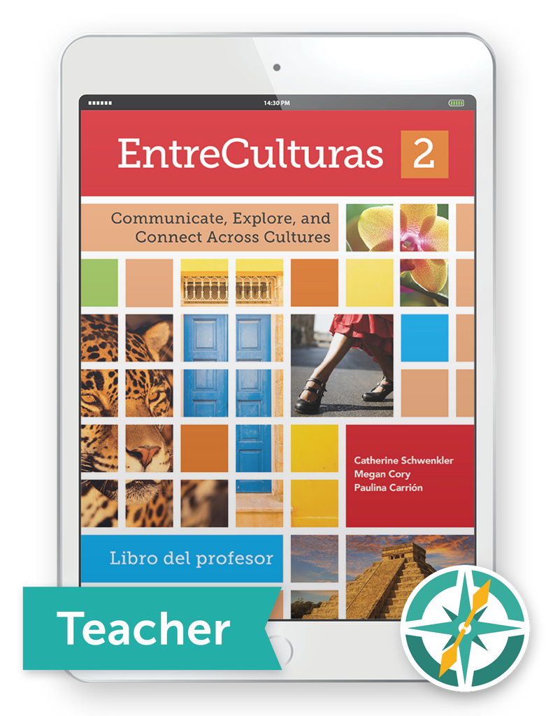 EntreCulturas 2, Español - One-Year Digital Teacher Package (Teacher FlexText® + Student FlexText® + Explorer)