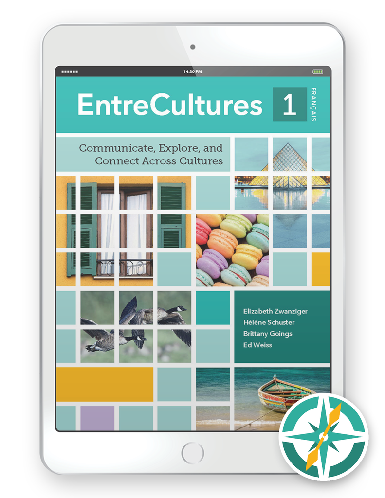 EntreCultures 1, Français  - One-Year Digital Student Package (FlexText® + Explorer)