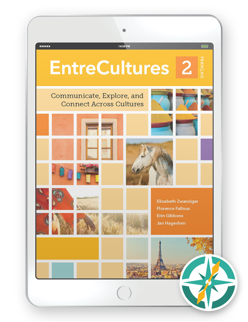 EntreCultures 2, Français - One-Year Digital Student Package (FlexText® + Explorer)