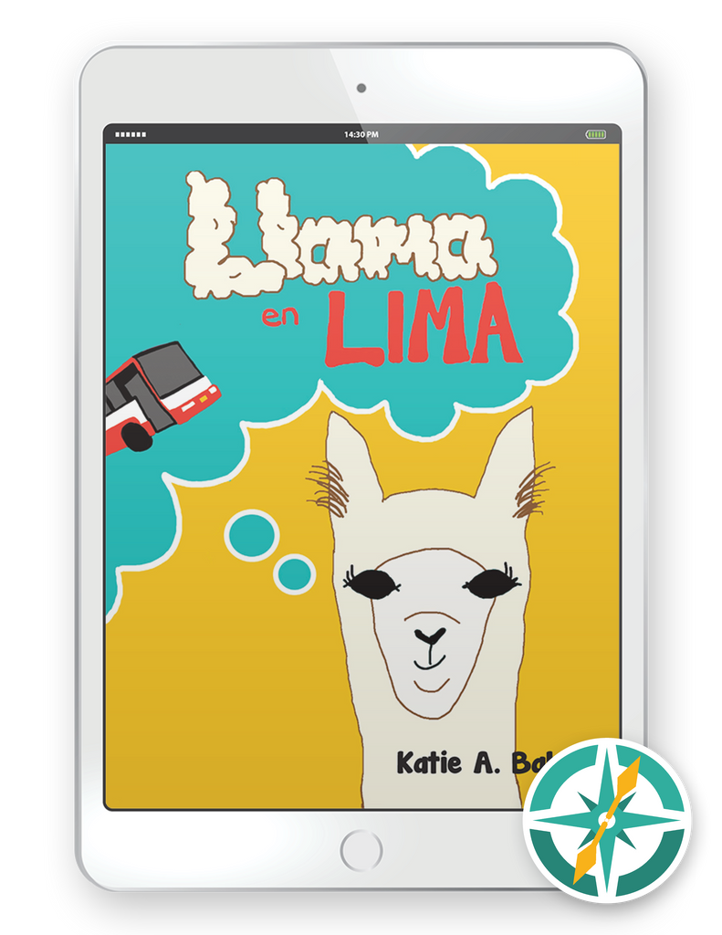 Llama en Lima, (Present Tense) - One-Year Digital Student Package (FlexText® + Explorer)