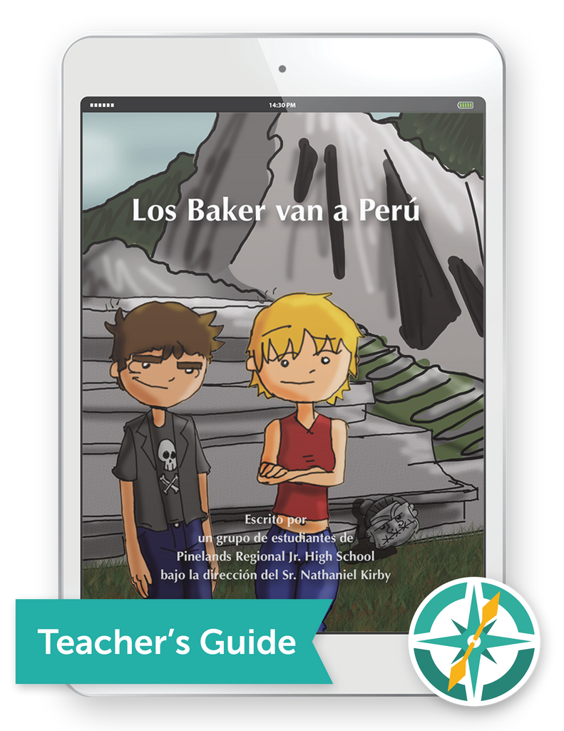 One-year subscription to Los Baker van a Perú, Premium Teacher Guide, Student Edition FlexText®, and Explorer
