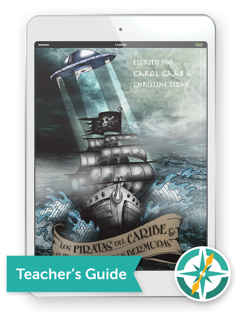 Piratas del Caribe y el Triángulo de las Bermudas - One-Year Digital Teacher Package (Premium Teacher Guide + Student Edition FlexText® + Explorer)