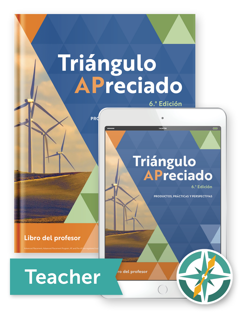 Triángulo APreciado, 6ª edición - One-year Softcover Print and Digital Teacher Package